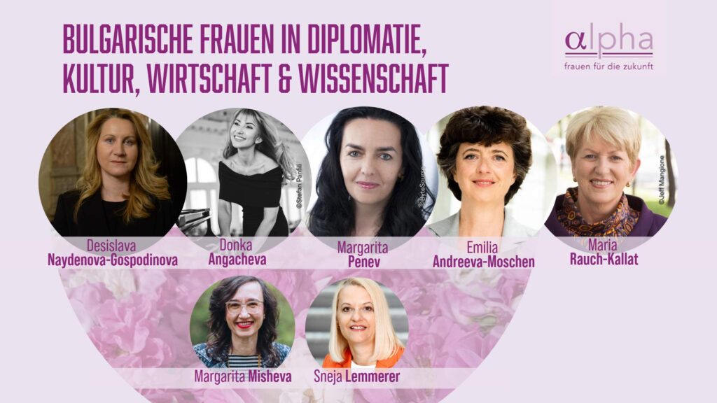 Bulgarische Frauen in Diplomatie, Kultur, Wirtschaft und Wissenschaft